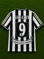 ⚫⚪ Newcastle United Shearer 9 Retro Forması ⚽🖤🤍