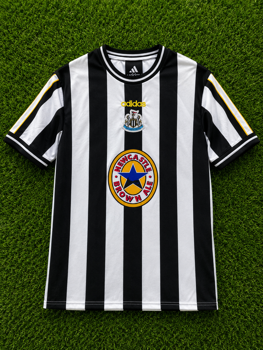 ⚫⚪ Newcastle United Shearer 9 Retro Forması ⚽🖤🤍